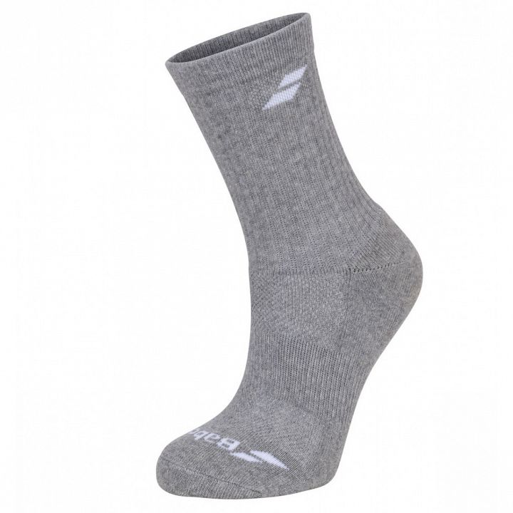 Babolat Socks 3P White / Estate Blue / Grey